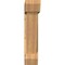 Ekena Millwork Traditional Slat Smooth Bracket w/ Offset Brace, Western Red Cedar, 7 1/2"W x 30"D x 34"H BKT0806X30X34TRA06SWR - alternate 2